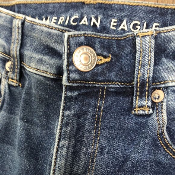 American Eagle 🦅 Women Denim Jeans Hi Rise Jegging - Picture 8 of 10